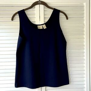 Chicos Navy Blue Tank Top.